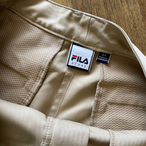 fila golf shorts